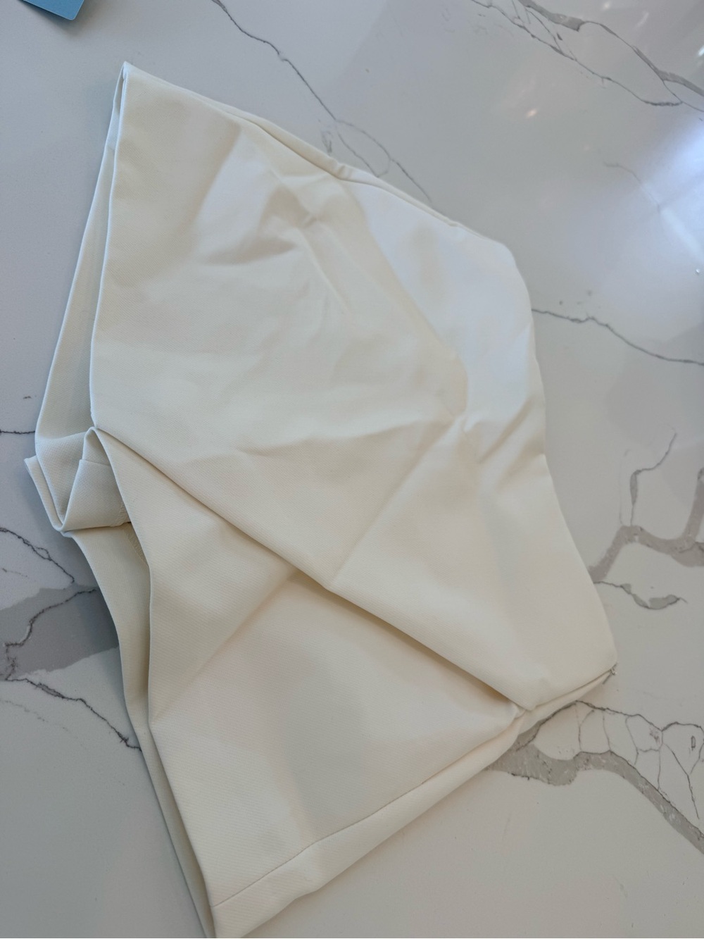 Zara Cream Cotton-Blend Pillowcase Pair